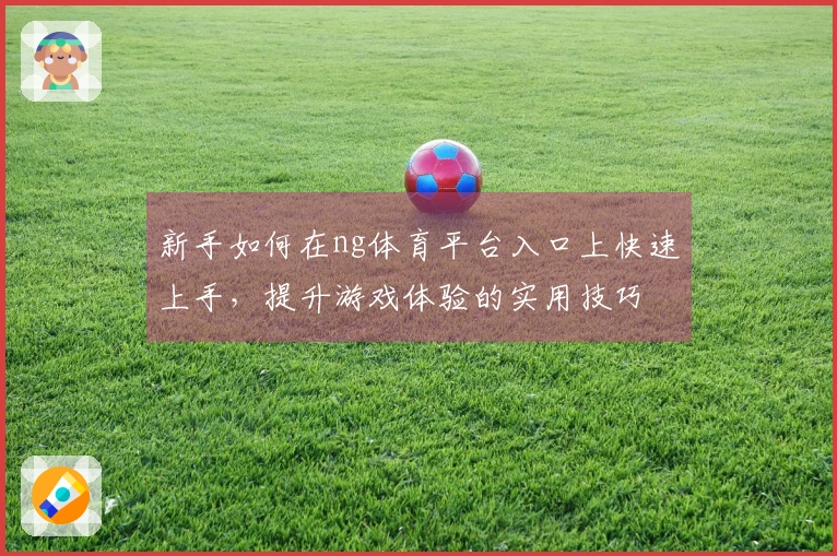 新手如何在ng体育平台入口上快速上手，提升游戏体验的实用技巧